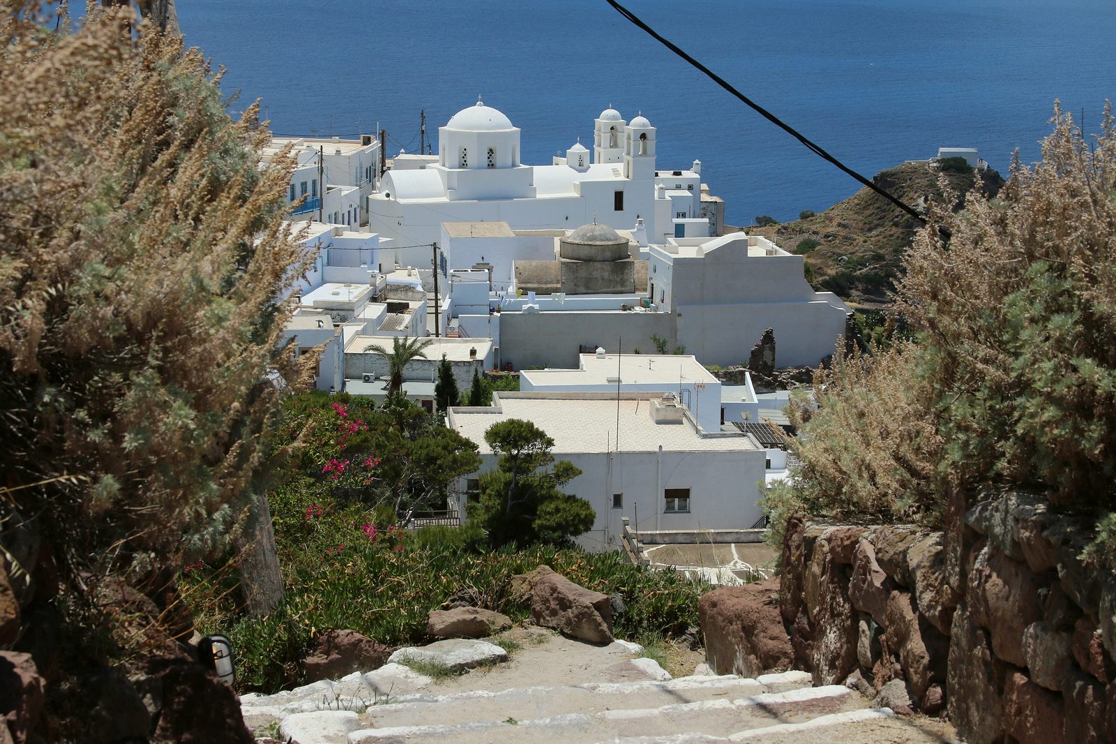 Greece + Amalfi (rev), day 1: Athens → Milos